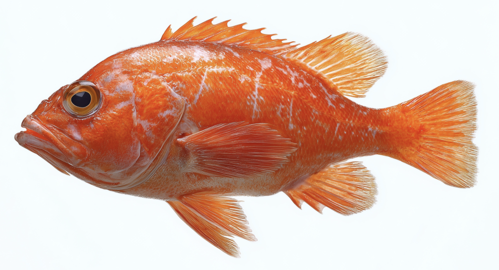 Photograph of an Orange Roughy fish